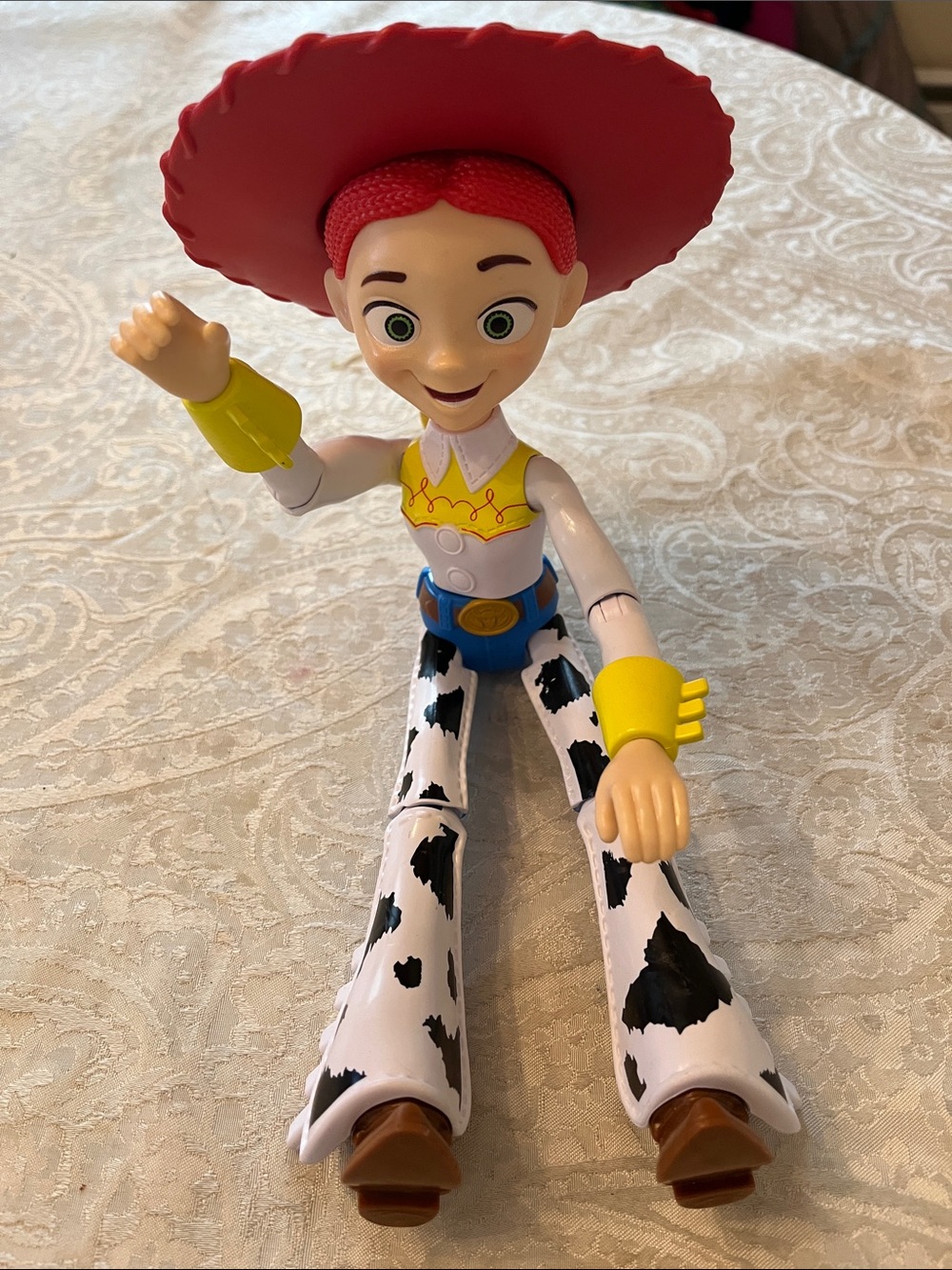 Jessie Cowgirl Doll - Red Hat, Yellow Accents Disney Pixar Toy Story 4